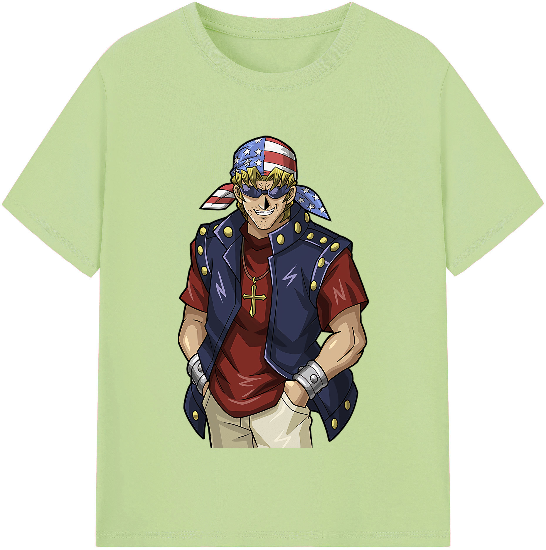 （画像用） 遊☆戯☆王 Yu-Gi-Oh! 綿100％半袖Tシャツ（フロントプリント）
